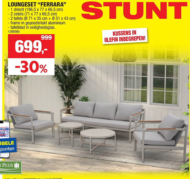 LOUNGESET “FERRARA”