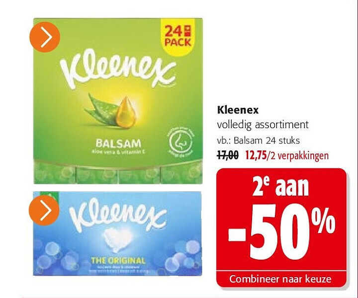 Kleenex Balsam 24 stuks