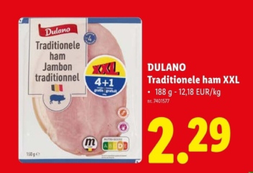 Traditionele ham XXL