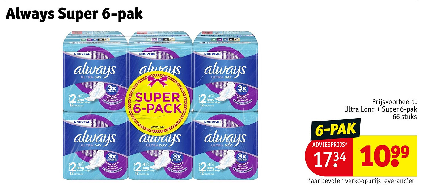 Always Super 6-pak