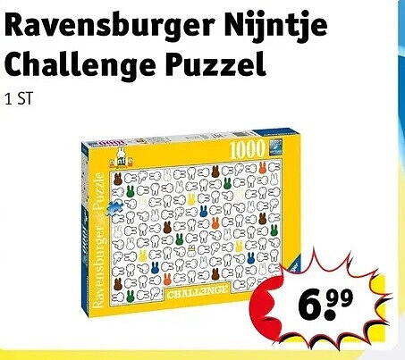 Ravensburger Nijntje Challenge Puzzel