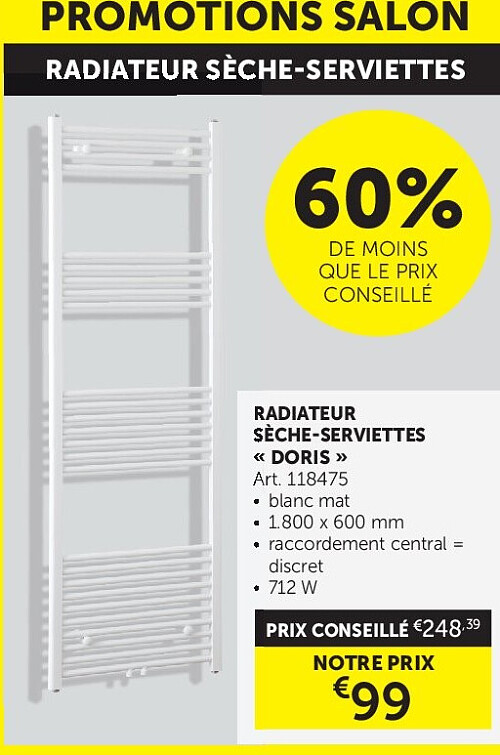 RADIATEUR SÈCHE-SERVIETTES