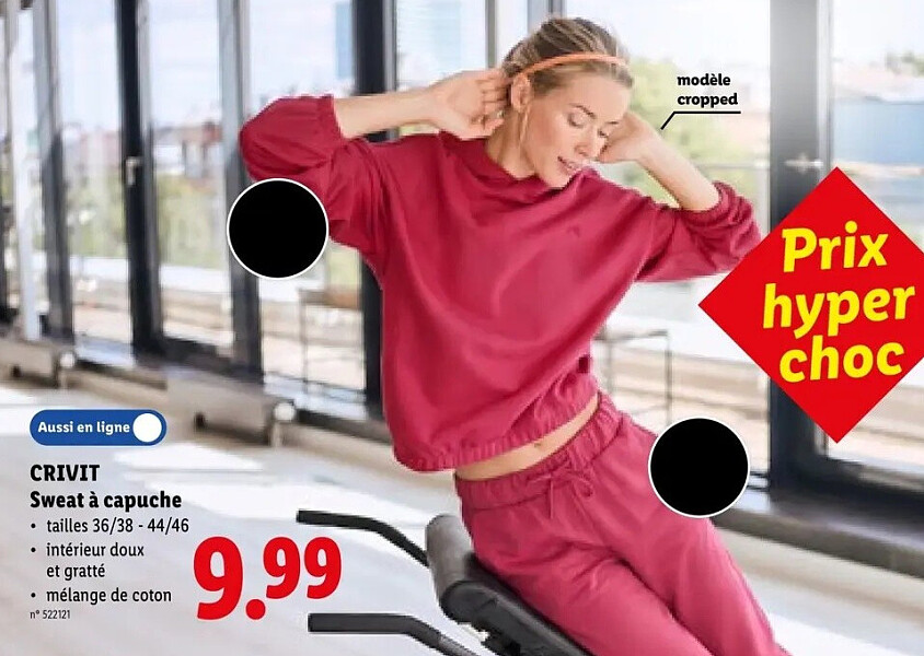 Sweat à capuche