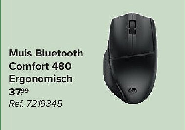 Muis Bluetooth Comfort 480 Ergonomisch
