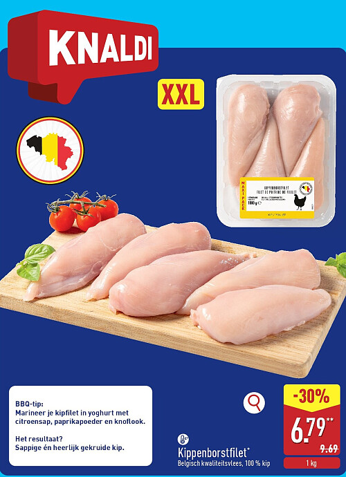 Kippenborstfilet
