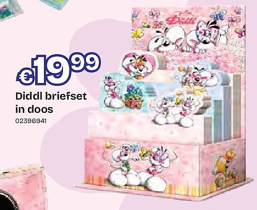 Diddl briefset in doos