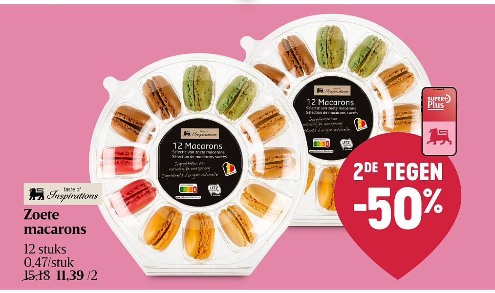 Zoete macarons