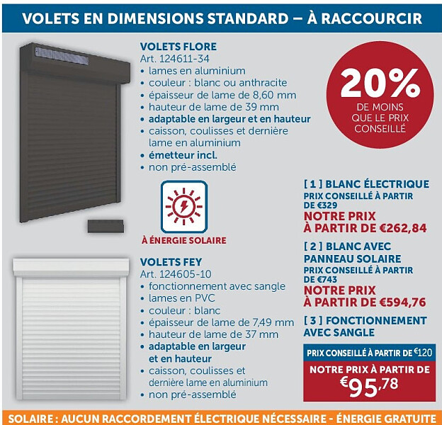 VOLETS FLORE [ 3 ] FONCTIONNEMENT AVEC SANGLE