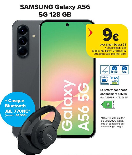 SAMSUNG Galaxy A56 5G 128 GB