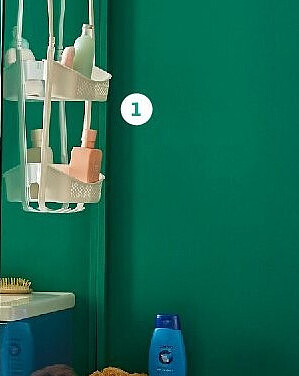 Étagère de douche suspendue Actuel