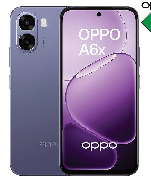Smartphone Oppo A6X 4G 128Go violet