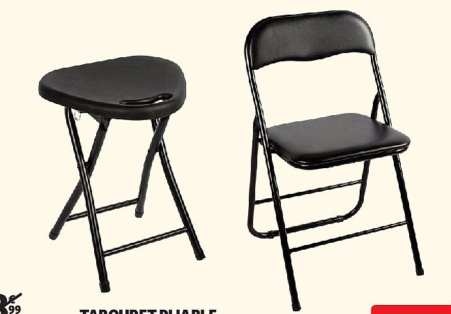 Tabouret pliable Actuel