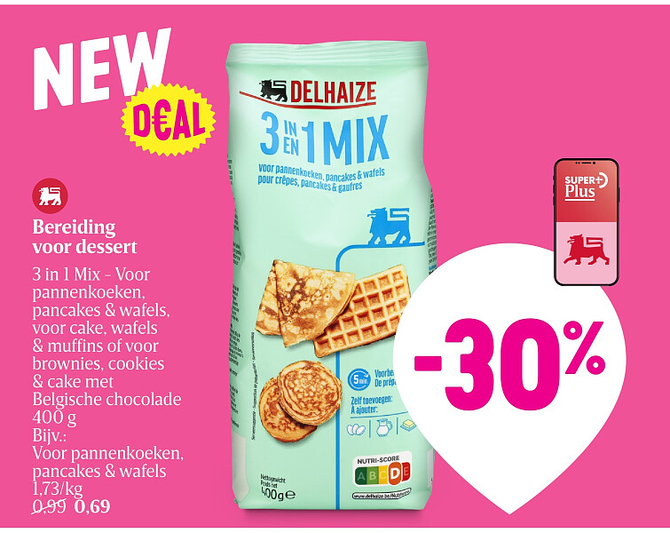 Préparation pour dessert