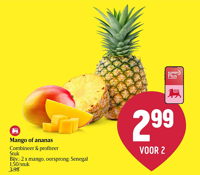 Mango of ananas