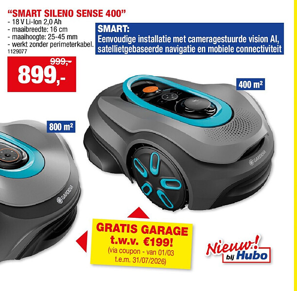 ROBOTMAAIERS “SMART SILENO SENSE 400”