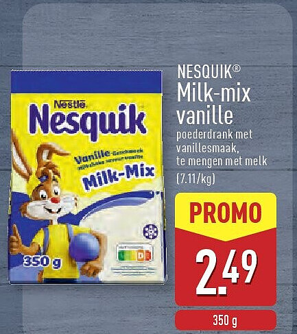Milk-mix vanille