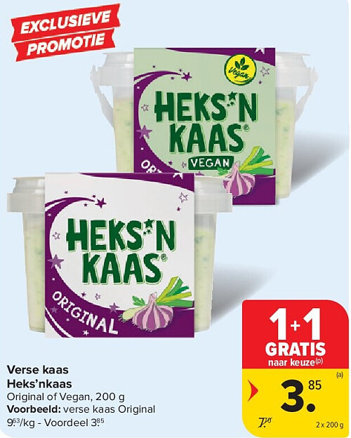 Verse kaas Heks’nkaas