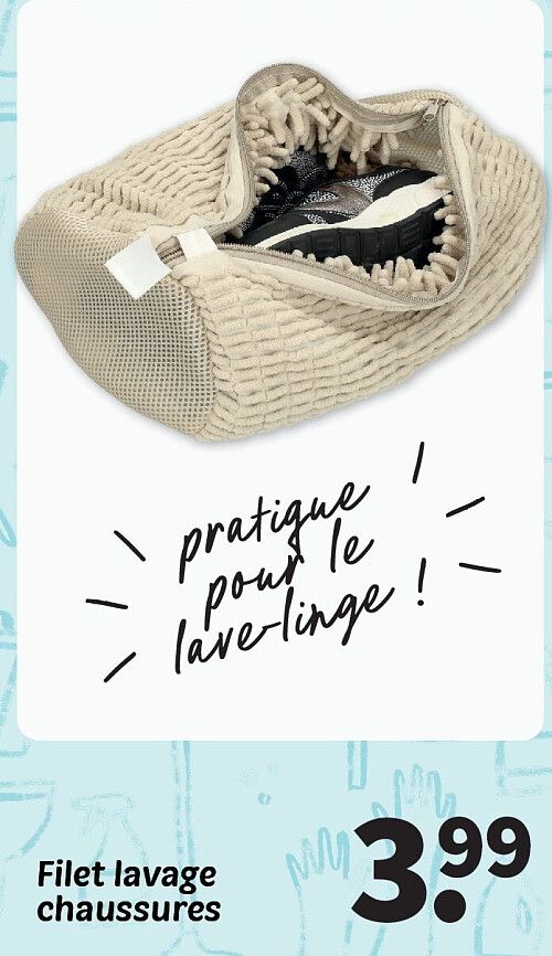 Filet lavage chaussures