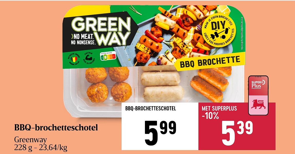 BBQ-brochetteschotel