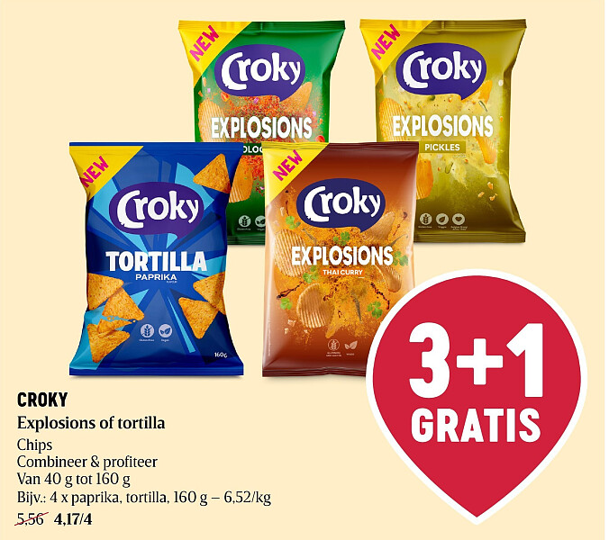 CROKY Explosions of tortilla