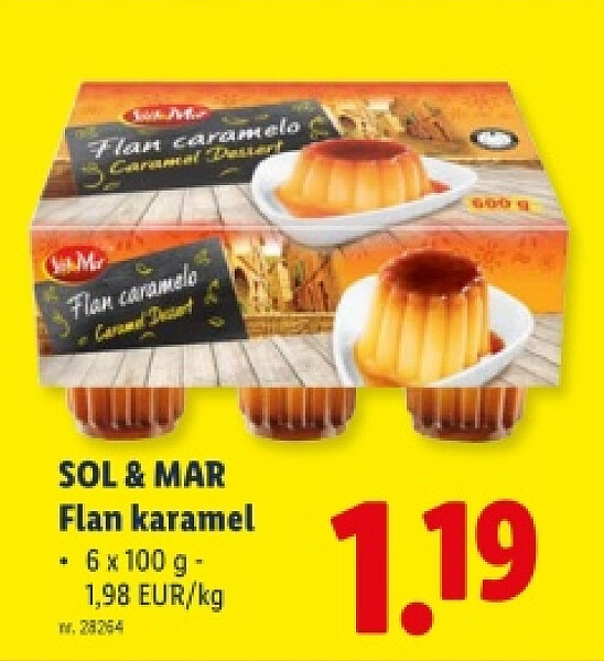Flan karamel