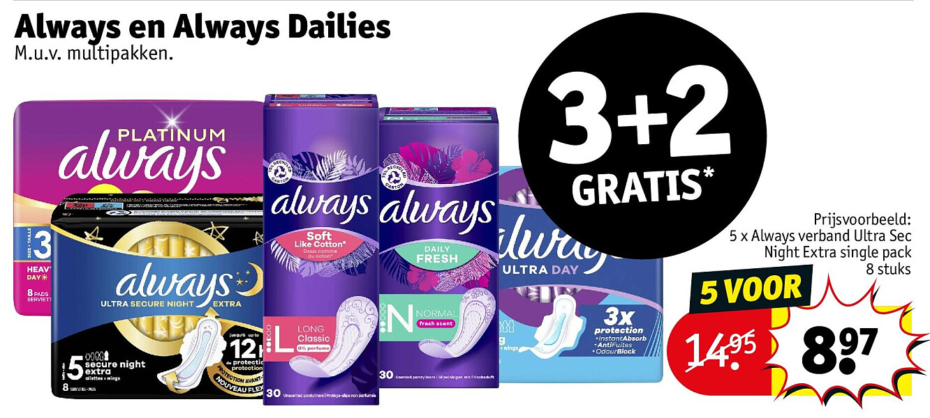 Always en Always Dailies
