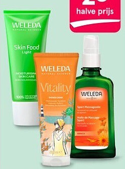 Weleda bad, douche, hand, body, shampoo en conditioner