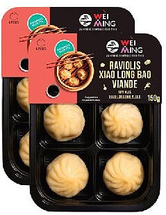 Raviolis Xiao Long Bao viande Wei Ming