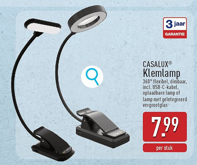 Klemlamp
