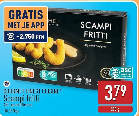 Scampi fritti