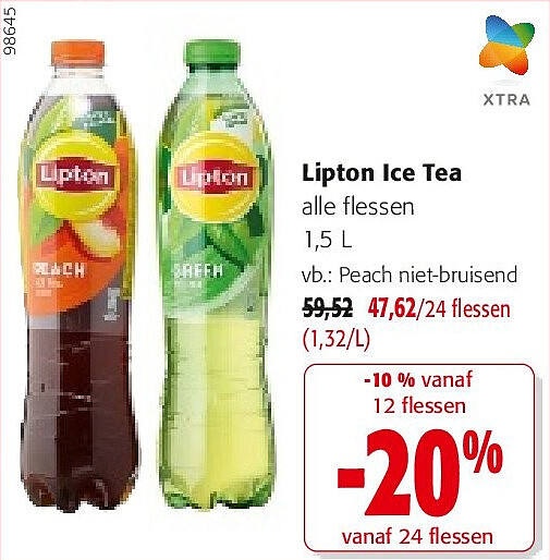 Lipton Ice Tea Peach niet-bruisend