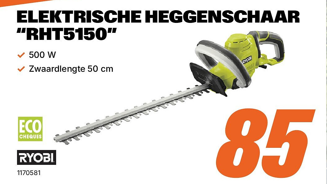 ELEKTRISCHE HEGGENSCHAAR “RHT5150”