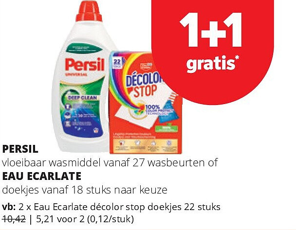 PERSIL vloeibaar wasmiddel vanaf 27 wasbeurten