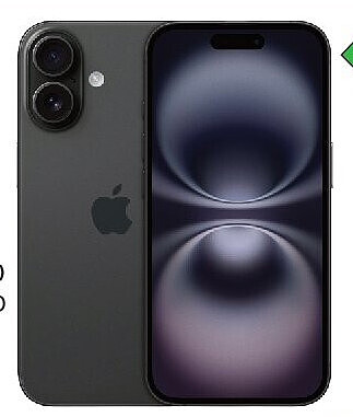 iPhone 16 128Go Noir