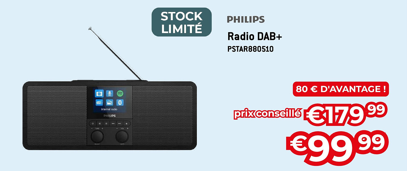 Radio DAB+ PSTAR880510