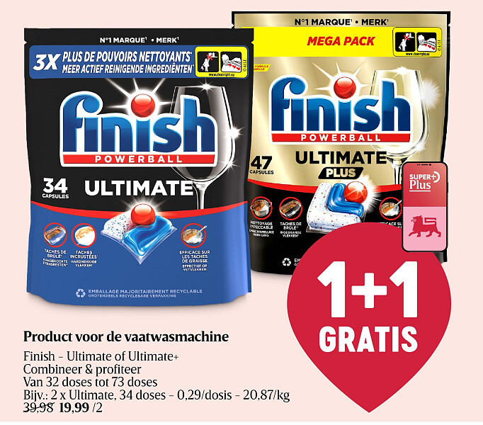 Product voor de vaatwasmachine