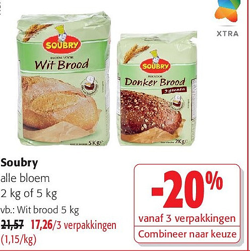 Soubry alle bloem 2 kg