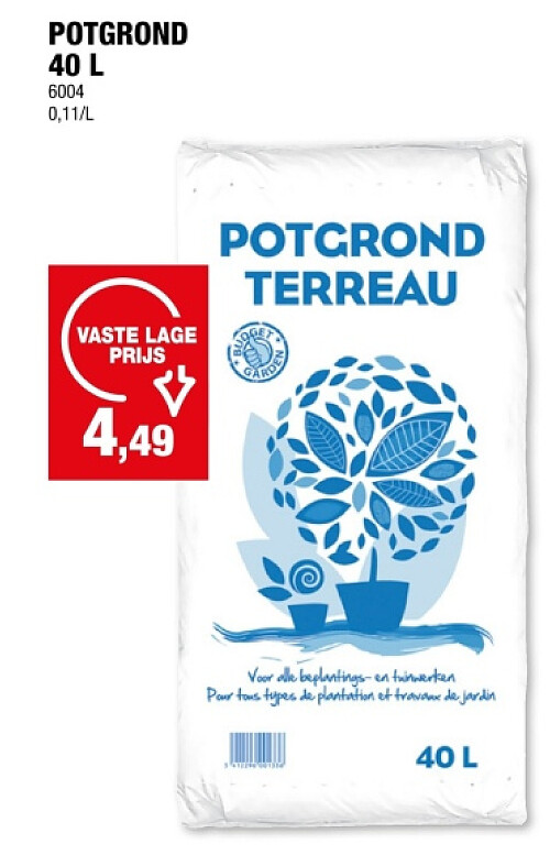 POTGROND 40 L