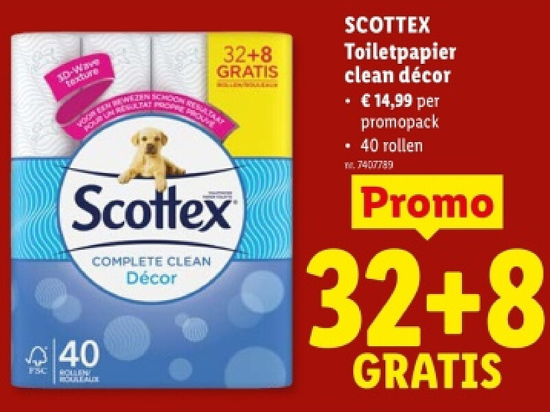 Toiletpapier clean décor