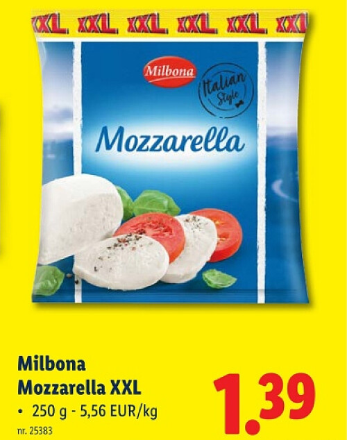 Mozzarella XXL