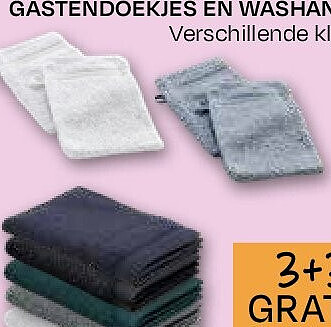 Gastendoekjes en washandjes