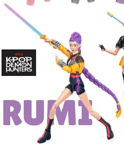 KPop Demon Hunters actiefiguur Rumi