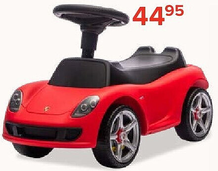 Lopertje Porsche rood