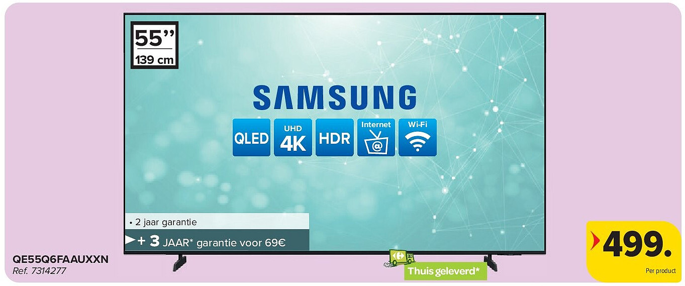 SAMSUNG QE55Q6FAAUXXN QLED TV