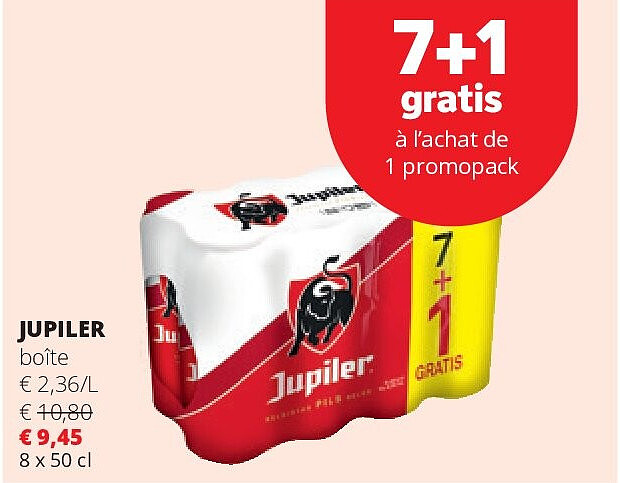 JUPILER boîte