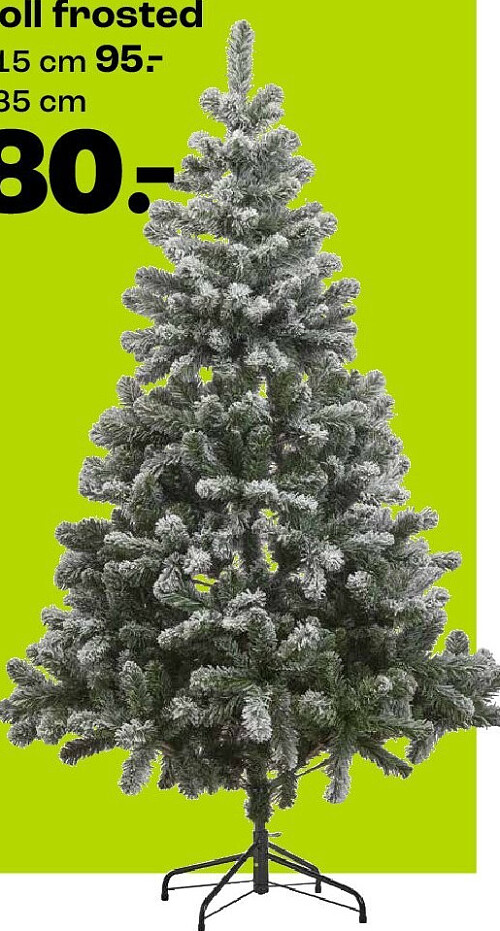 Kerstboom Soll frosted 185 cm