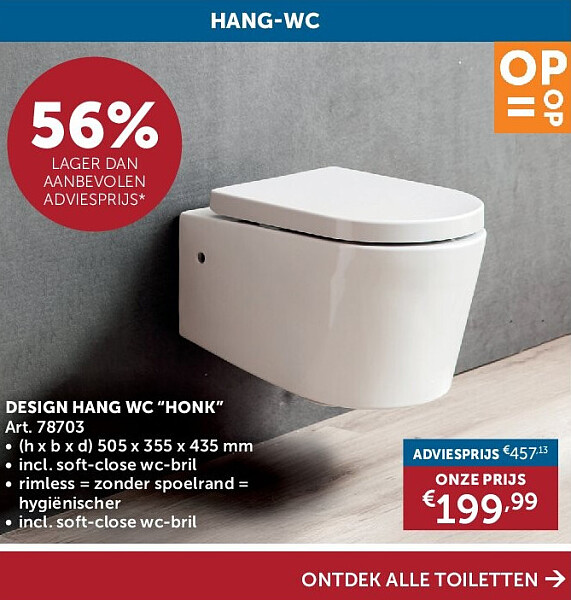 DESIGN HANG WC “HONK”