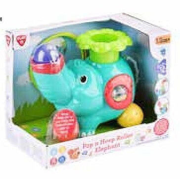 Rol olifant met ballen