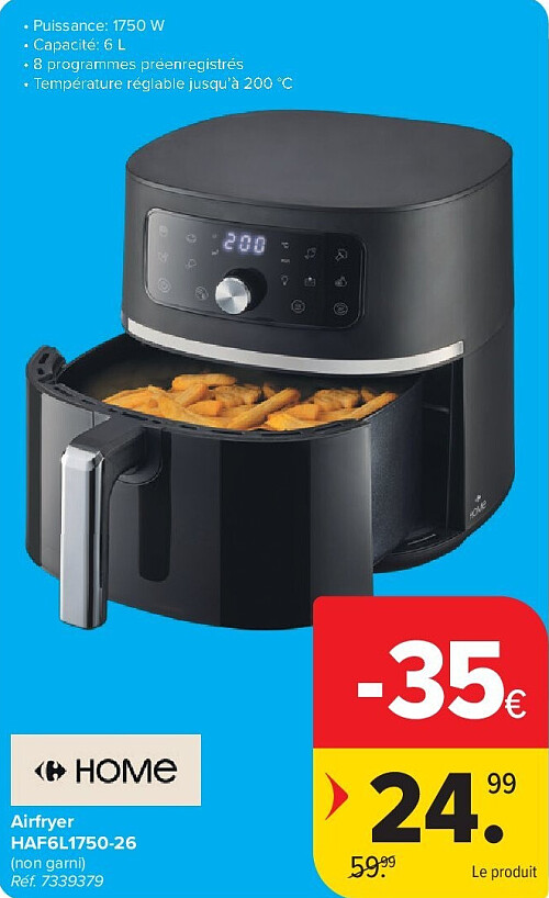 Airfryer HAF6L1750-26