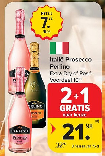 Italië Prosecco Perlino